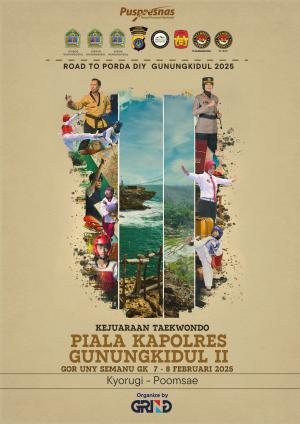 Kejuaraan KAPOLRES GUNUNG KIDUL TAEKWONDO CHAMPIONSHIP II TH.2025 Pengkab TI GK - GRIND ti-cakraagnisemarang.com
